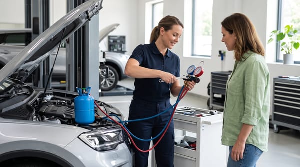 A/C Recharge Service: Restoring Cool Air to Your Vehicle