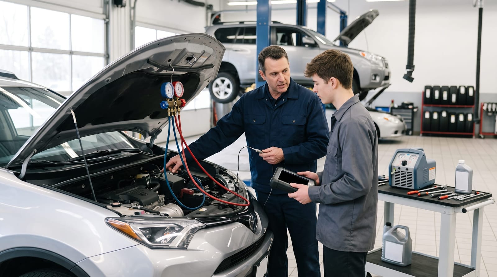 Air Conditioning System Diagnosis: Professional Problem Detection and Repair