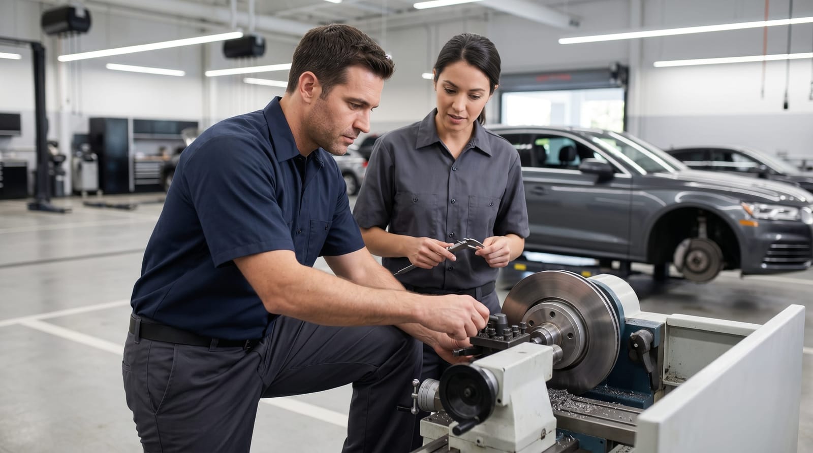Can Warped Brake Rotors Be Resurfaced on Luxury Cars?