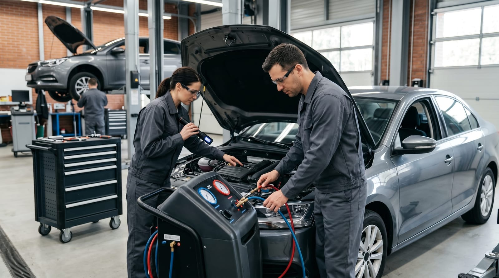 Can You Service A/C in All Vehicle Makes?