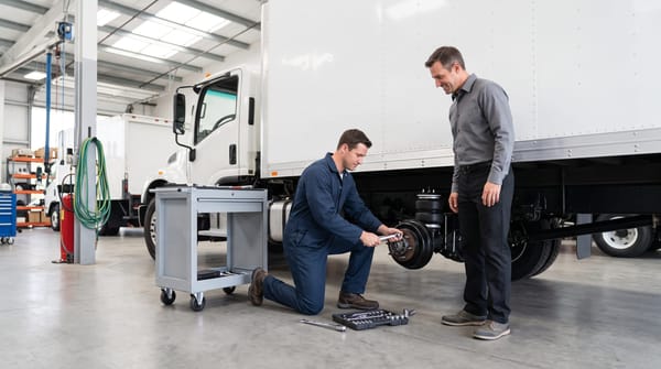 Commercial Vehicle Suspension: Heavy-Duty Service for Work Trucks and Fleets