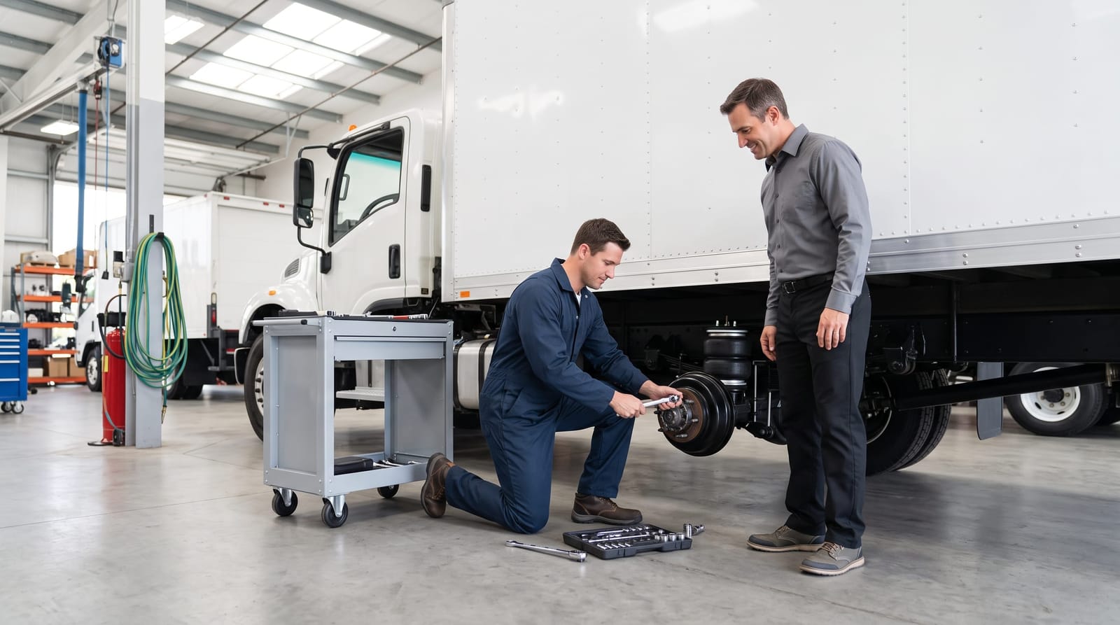Commercial Vehicle Suspension: Heavy-Duty Service for Work Trucks and Fleets