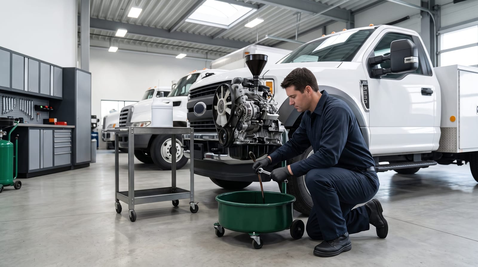 Diesel Oil Change Service: Specialized Maintenance for Diesel Engines