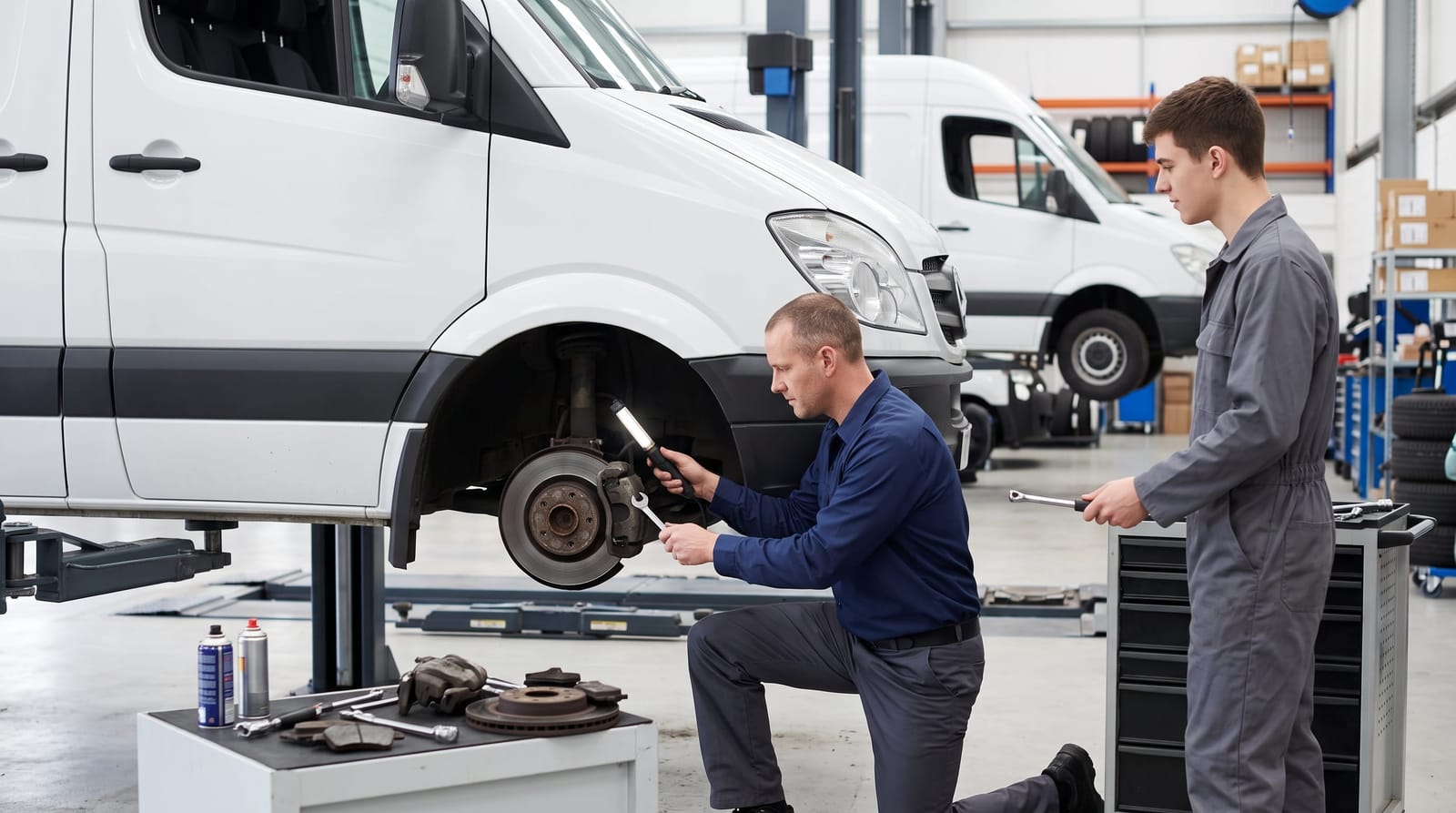 Fleet Vehicle Brake Maintenance: Keeping Service Vehicles Road-Ready