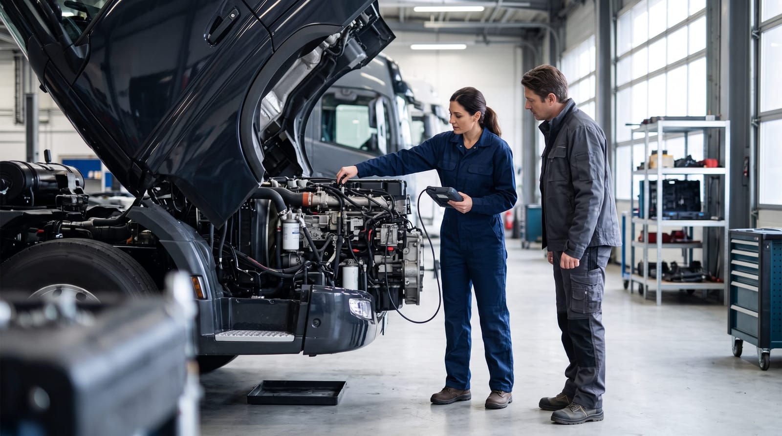 Heavy Duty Diesel Service: Maintenance for Work Trucks and Commercial Vehicles