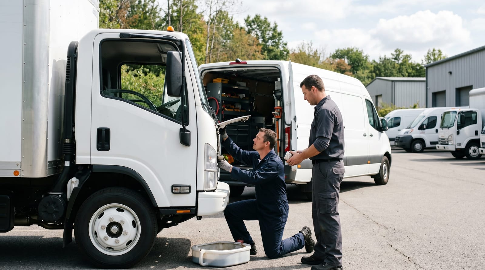 Is Mobile Oil Change Service Available for Fleet Vehicles?