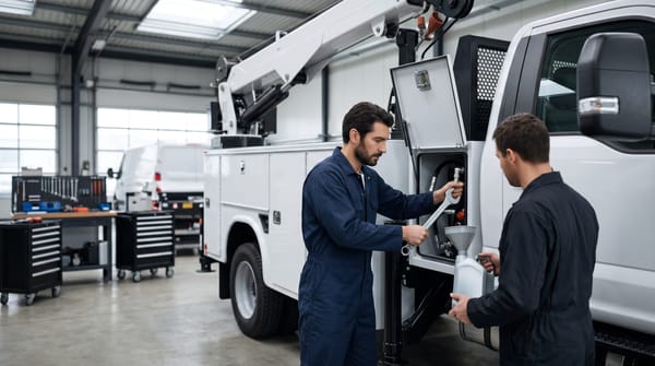 What Maintenance Do Service Trucks Need Beyond Regular Cars?