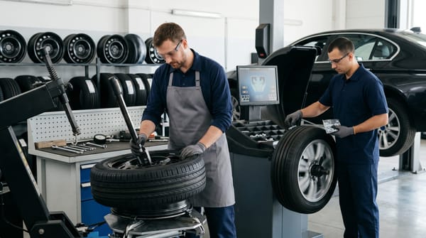 What's the Difference Between Tire Mounting and Balancing?