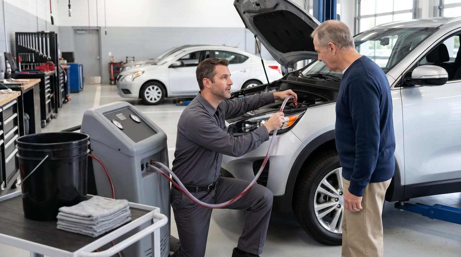 What's the Difference Between Transmission Flush and Fluid Change?
